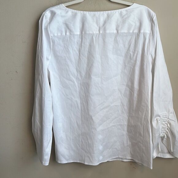 Emerson Rose White Blouse L - Picture 5 of 7